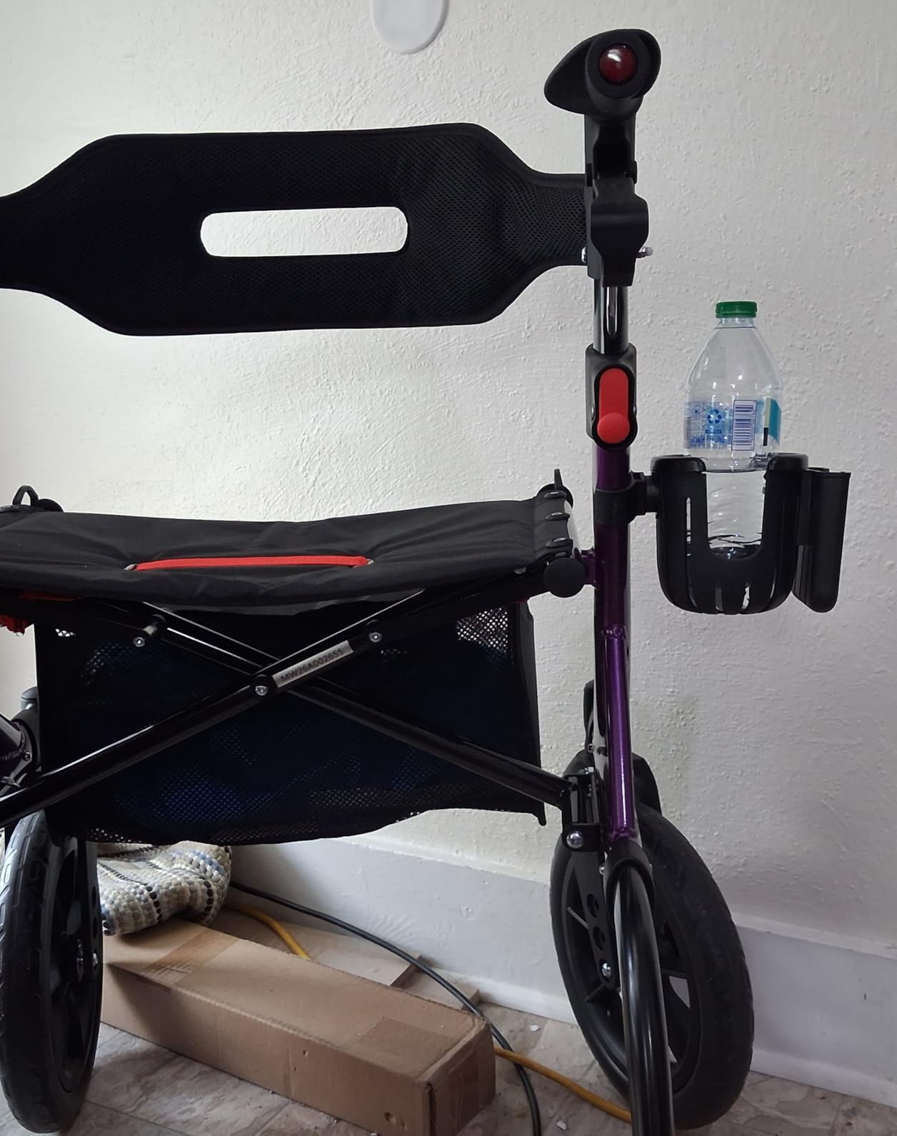 MAXWALK Walkers for Seniors, Foldable Rollator Walker with Seat & Backrest customer photo 2