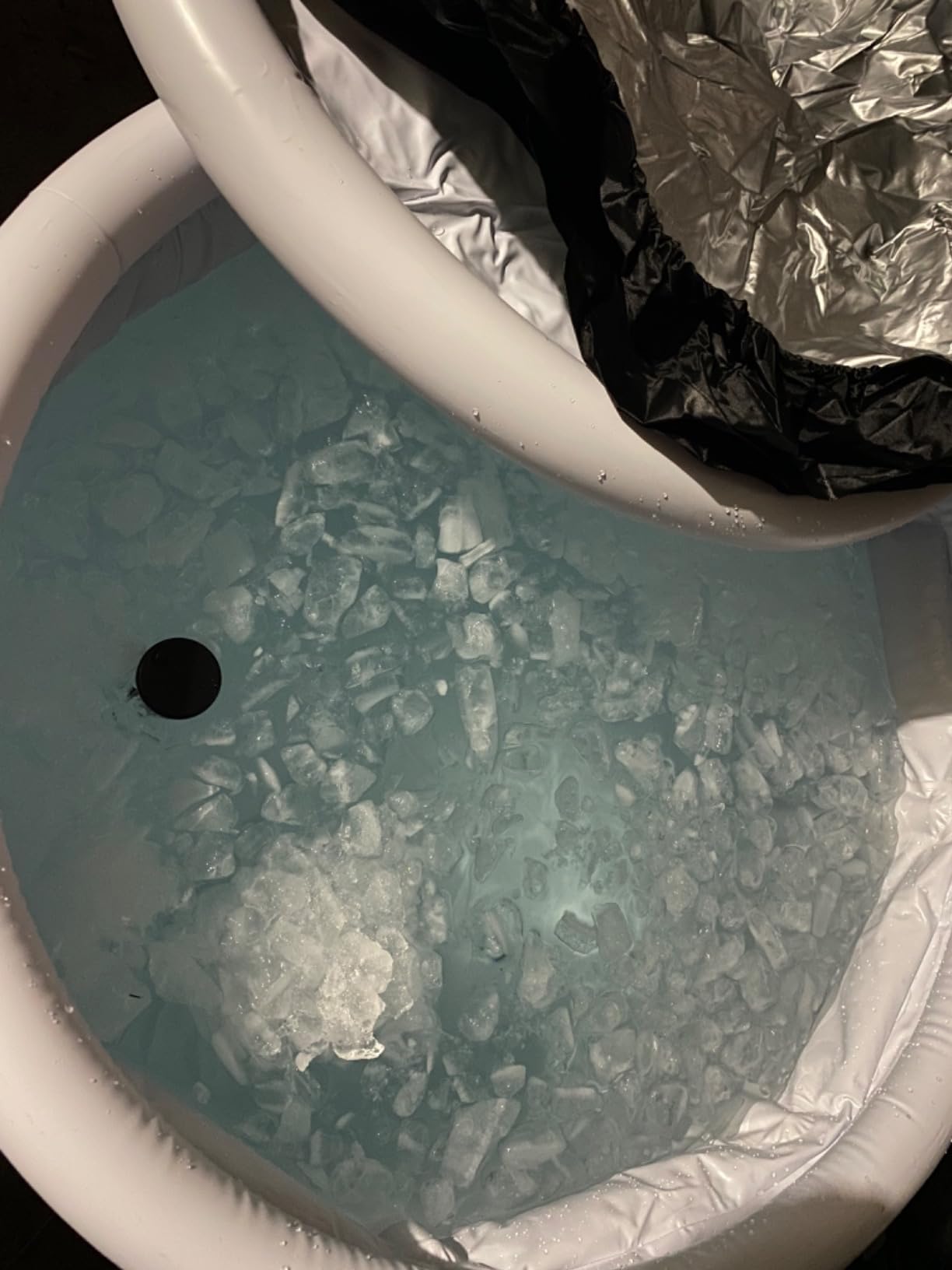 Ice Bath, Portable Inflatable Cold Plunge Tub for Water Therapy customer photo 2