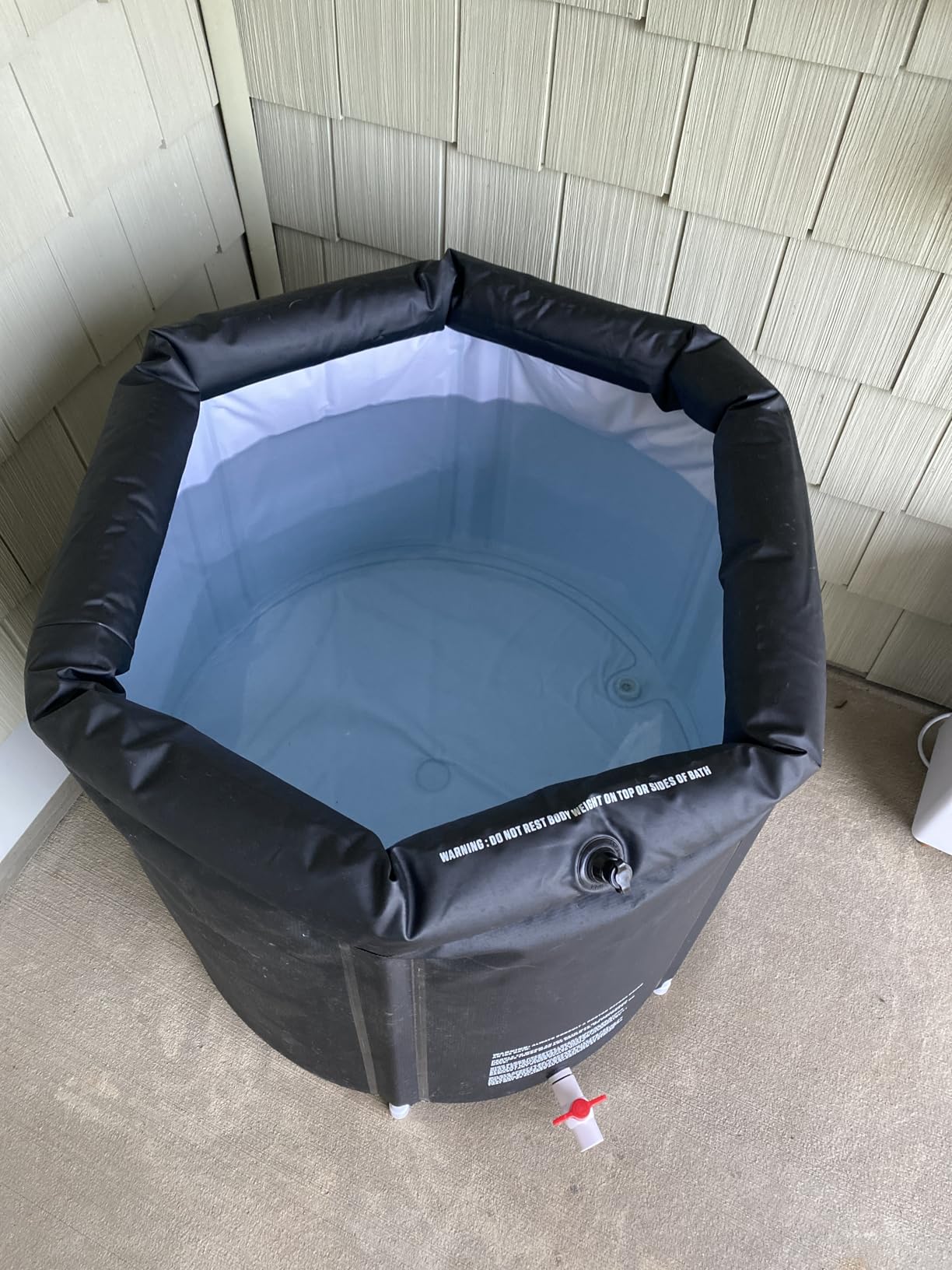 Wilder XL Ice Bath Cold Plunge – 86 Gallon Portable Ice Bath Tub for Recovery and Cold Water Therapy – Triple Insulated customer photo 1