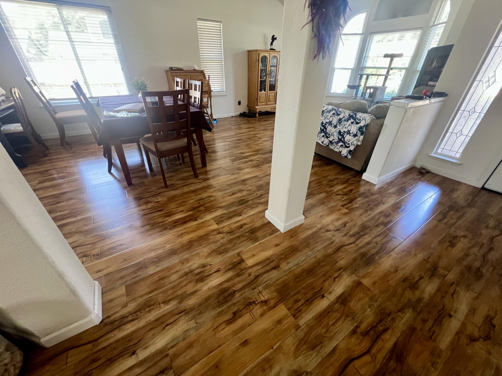Microfiber Spray Mops for Floors Cleaning: Wet Dry Mop Hardwood Floor Mops customer photo 2