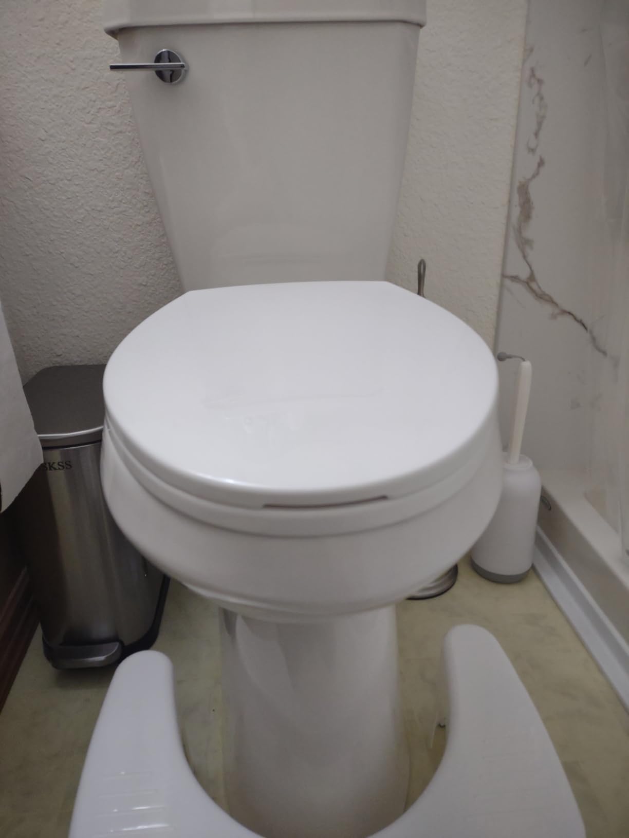 Simple Project 21 Inch High Tall Toilet for Seniors & Tall Person customer photo 1