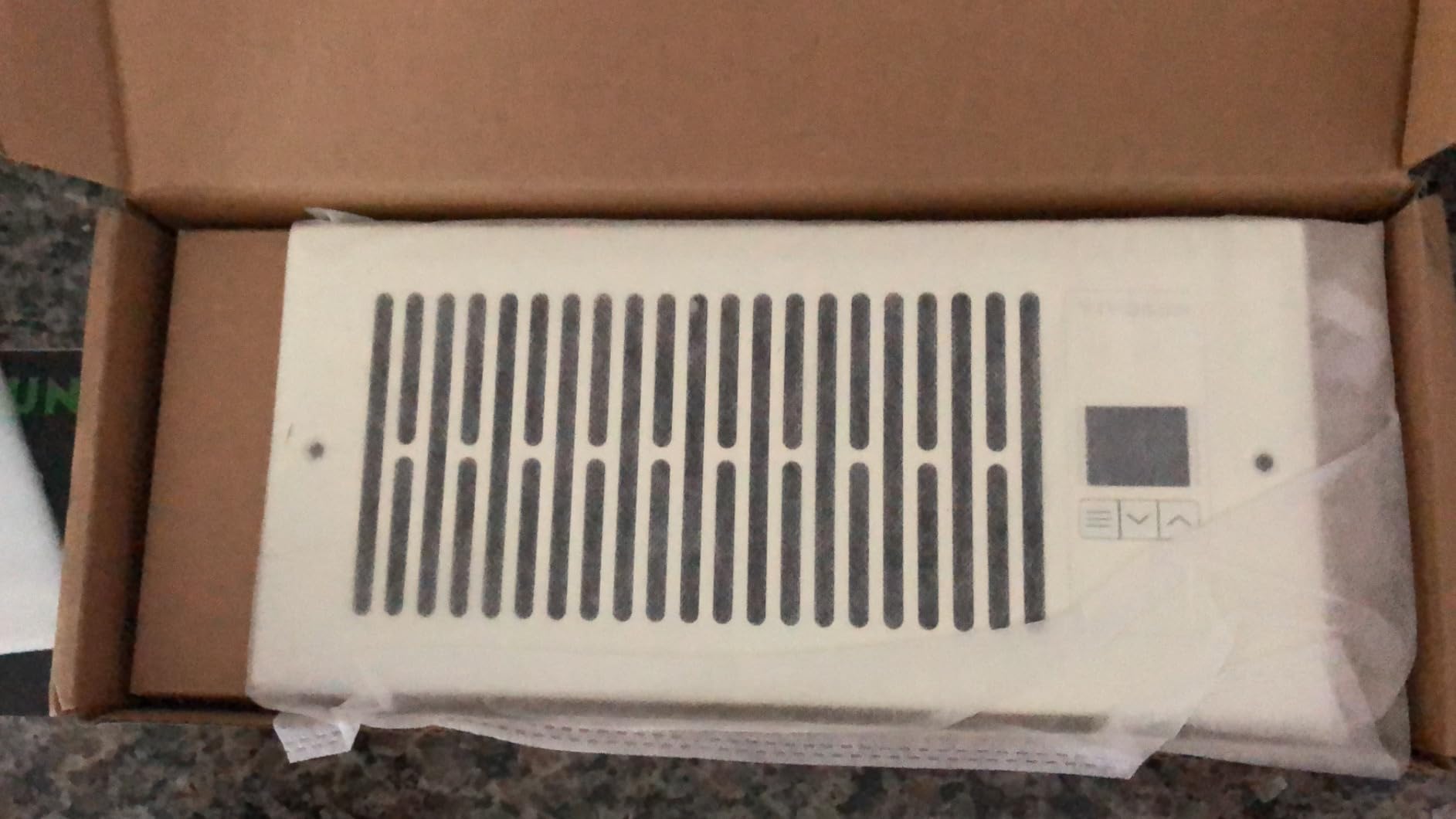 VIVOSUN Quiet Register Booster Fan, Smart Register Vent with Thermostat Control, Fits 4”×10” Register Holes, Heating Cooling AC Vent Fan, Black customer photo 1