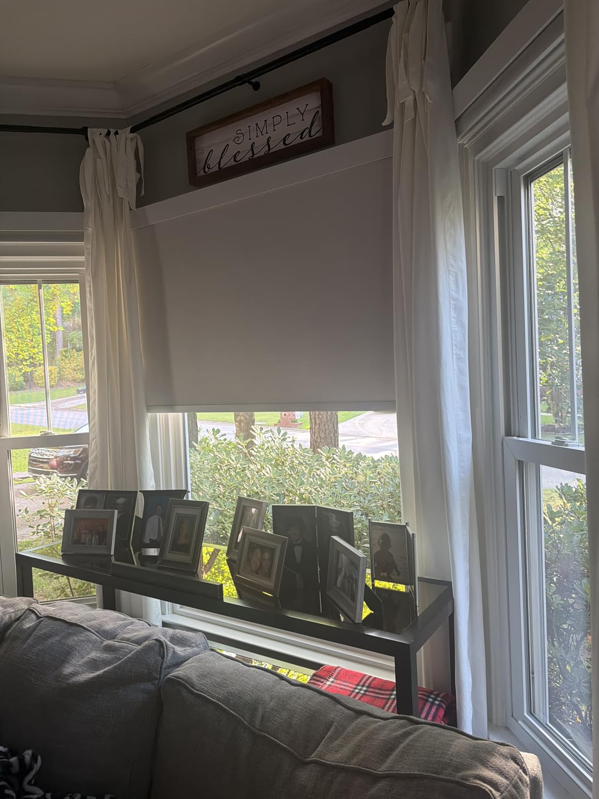 Bringnox Motorized Blinds with Remote, 100% Blackout, Voice Controlled customer photo 1