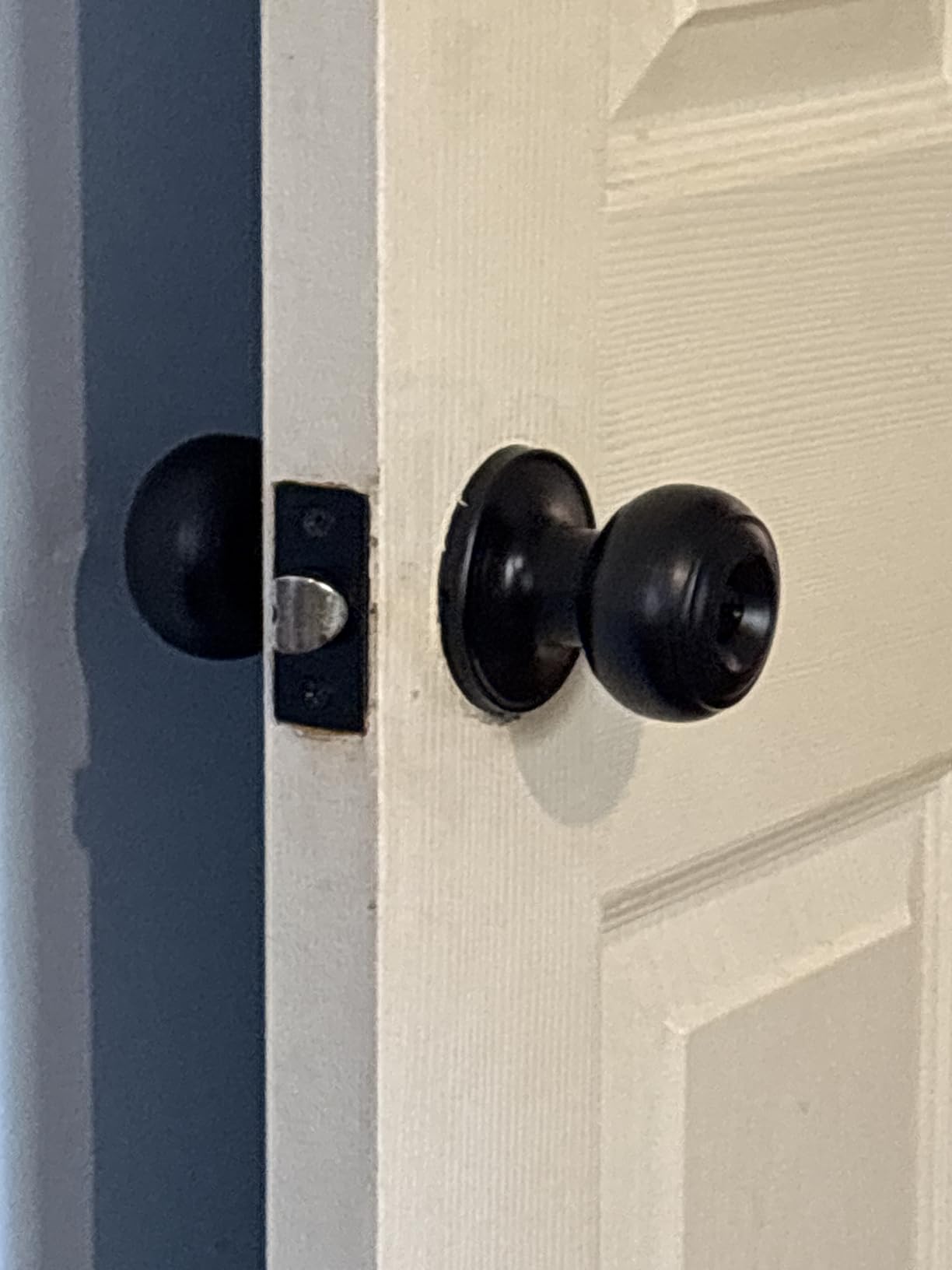 Probrico Brushed Nickel Interior Door Knobs, Privacy Door Knob for Bathroom Bedroom, Stainless Steel Door Knob for Interior Door, 6 Pack customer photo 2