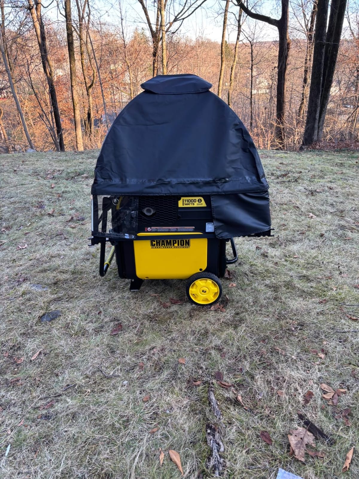 Champion 11,000-Watt Wireless Remote Start Portable Inverter Generator customer photo 2