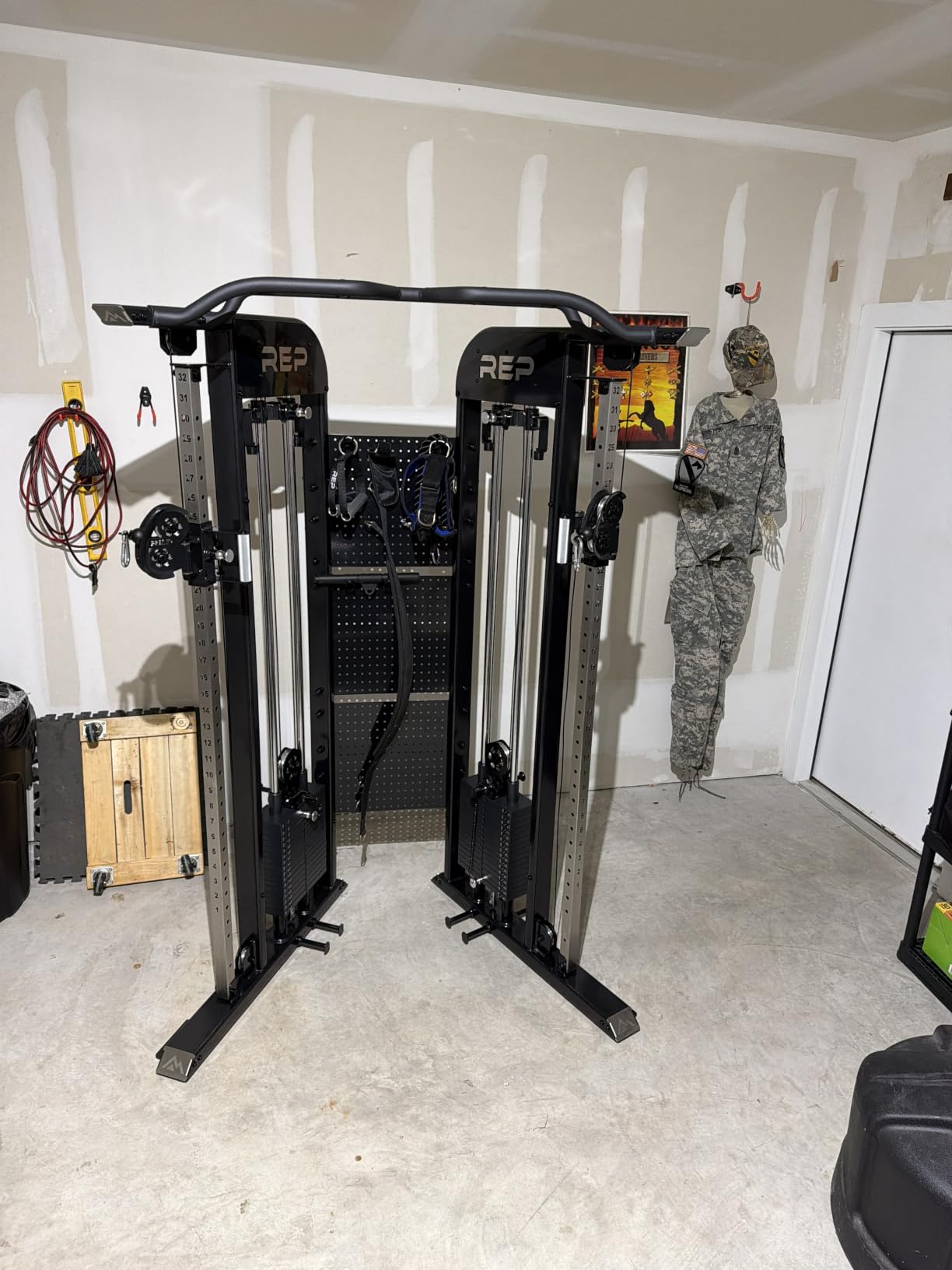 REP Fitness Arcadia Functional Trainer - All in One Functional Trainer and Cable Machine for Home and Garage Gym - Optional Weight Stack Upgrades and Attachment Packages customer photo 2