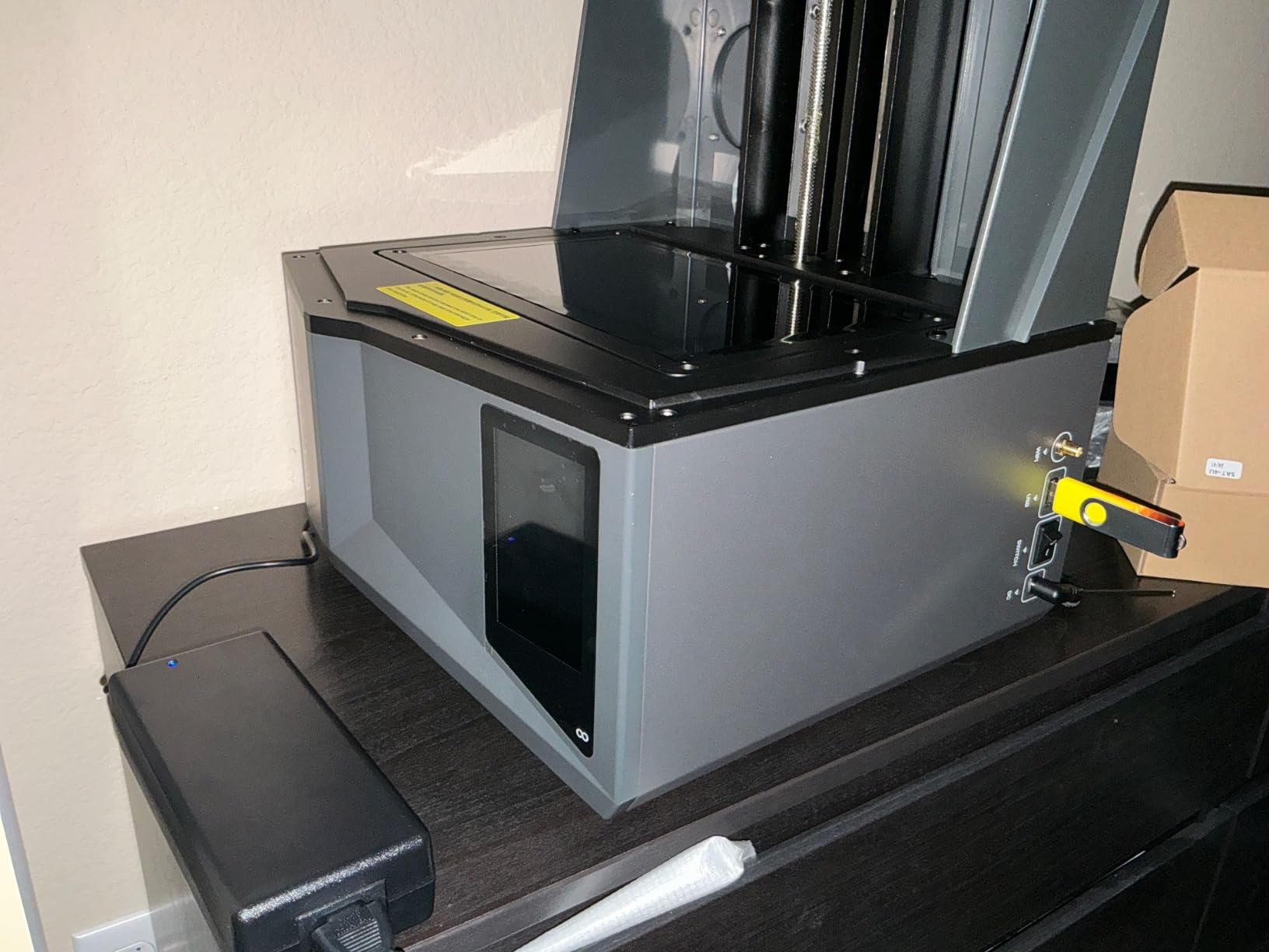 ELEGOO Saturn 4 Ultra 12K Resin 3D Printer | Smart Automatic Leveling, 10-Inch 12K Monochrome LCD, 150mm/h Faster Printing Speed, 8.62 × 4.84 × 8.66 Inch Print Size customer photo 2