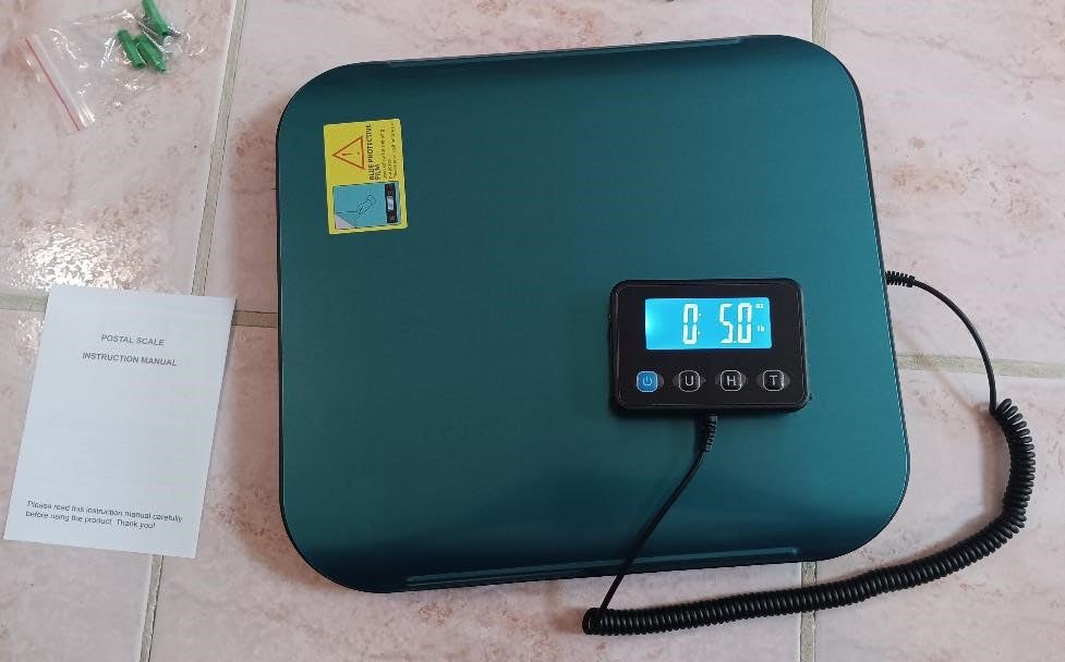 KKZ Shipping Scale, 440 LB Heavy Duty Postal Scale for Packages customer photo 2