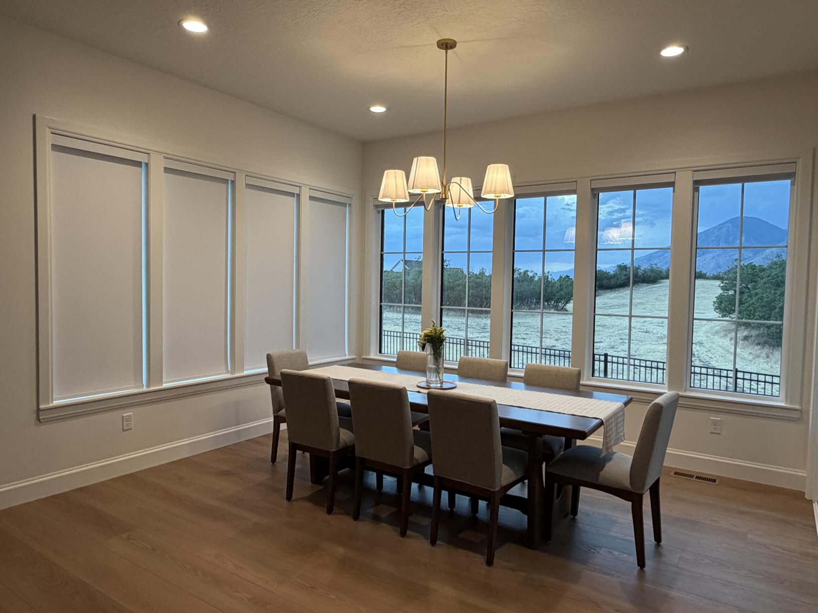 AOSKY Cordless Blackout Roller Shades, 34