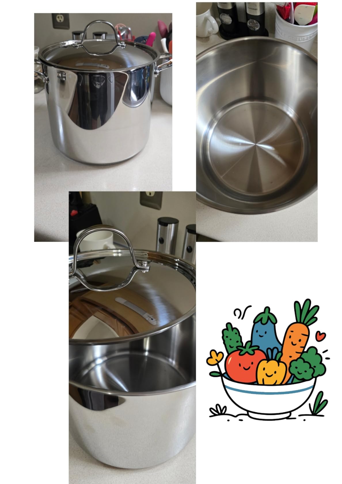 Cooks Standard 20 Quart Commercial Grade Stock Pot - Stainless Steel Pot customer photo 2