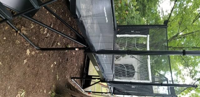ACON X 17ft Rectangular Trampoline with Enclosure | Includes Safety Net, Safety Pad, Adjustable Ladder, and Ground Anchors | Ideal for Gymnastics and Advanced Tricks customer photo 1