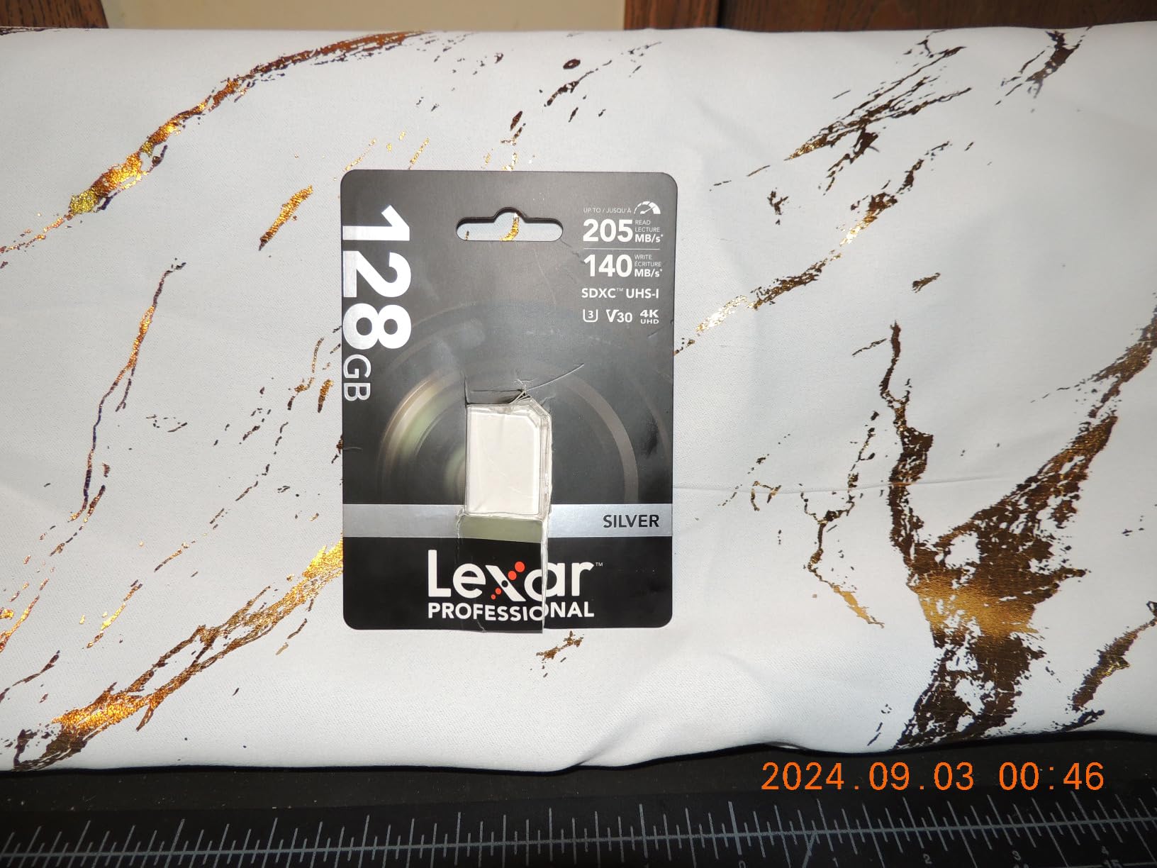 Lexar 128GB Silver SD Memory Card, 225MB/s Read, 4K, V30, U3, UHS-I customer photo 1