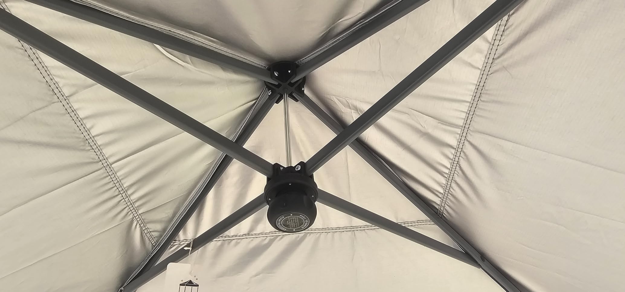 ABCCANOPY 10x10 Pop Up Canopy Tent, Heavy Duty Weather Protection, White customer photo 2