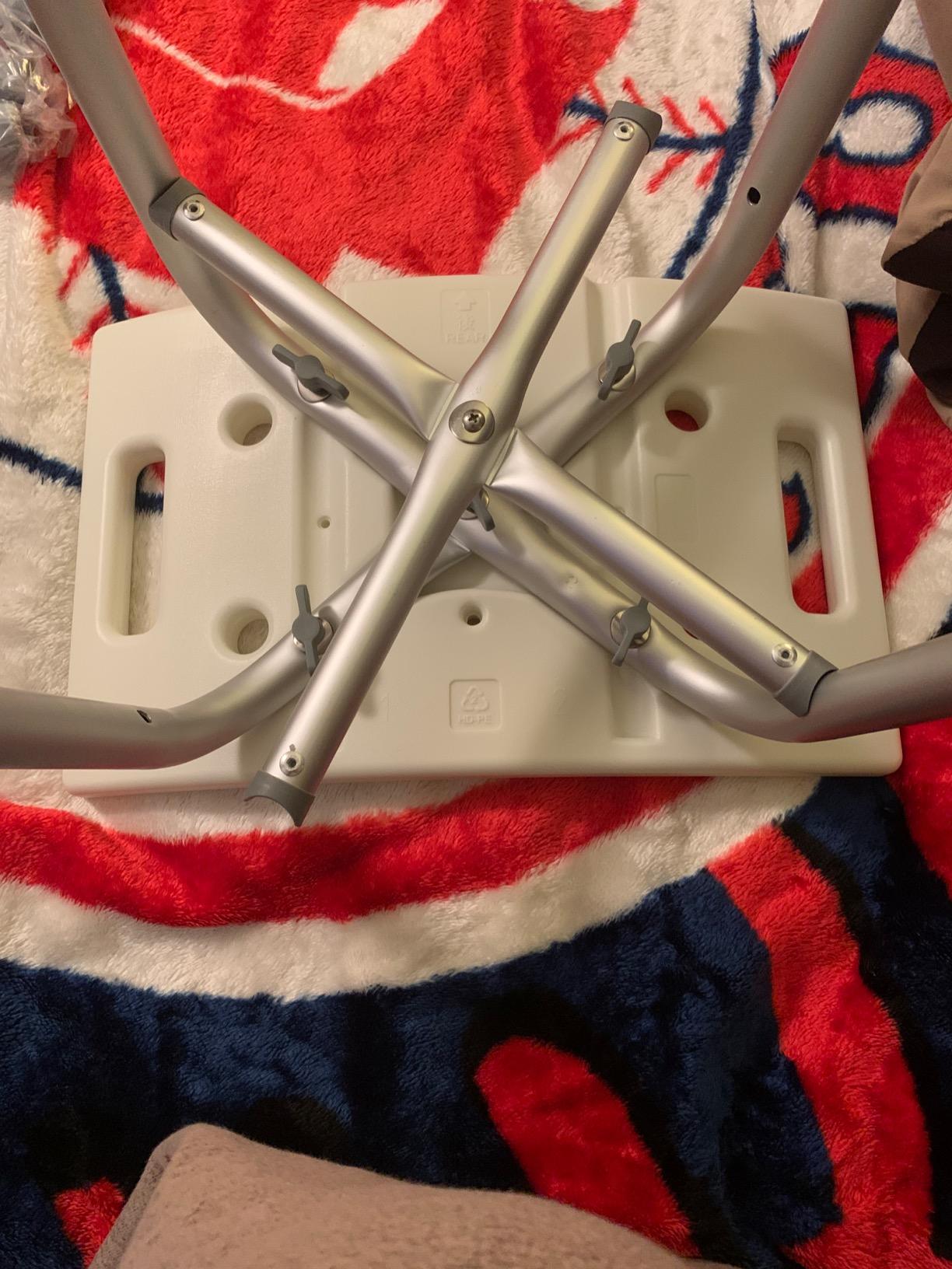 Dr Kays Shower Chair for Inside Shower Bench for Bathtub 350lb Support customer photo 1