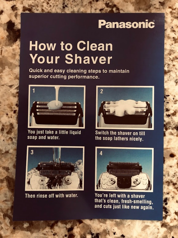 Panasonic ARC5 Palm-Sized Foil Shaver, Handheld Luxury Compact Travel Shaver with 5-Blade Cutting System and USB-C Charging, Wet/Dry Electric Razor for Daily Shaving Routine - ES-PV3A-K customer photo 2