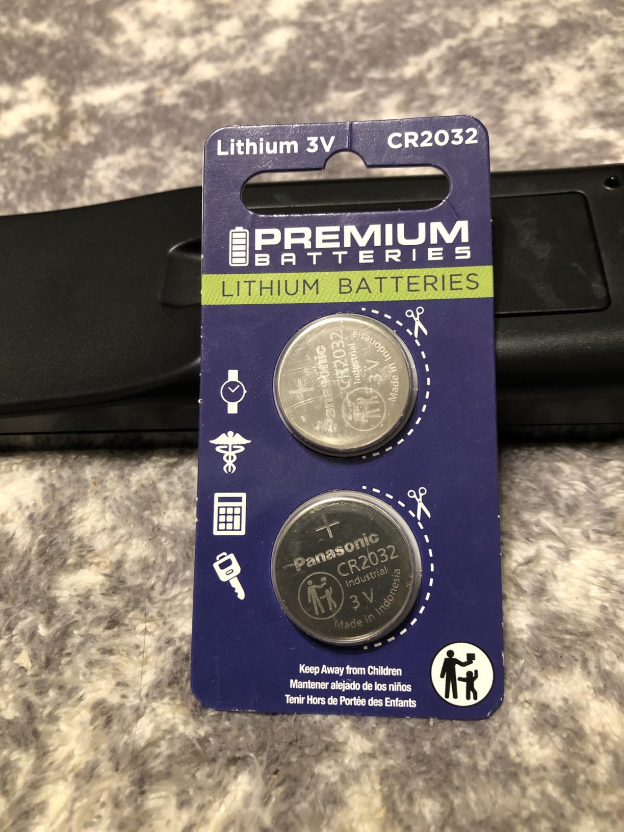 Key Fob Replacement Batteries for Nissan, Pack of 2 customer photo 1