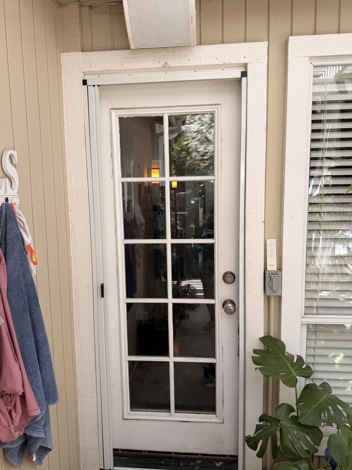 No-Drilling Retractable Sliding Screen Door, Seamless Aluminum Frame Low-Profile Tracks for Closer to Nature, Keeping Insects Out, Pet and Child-Friendly, Customizable Sizes for Your Opening customer photo 2