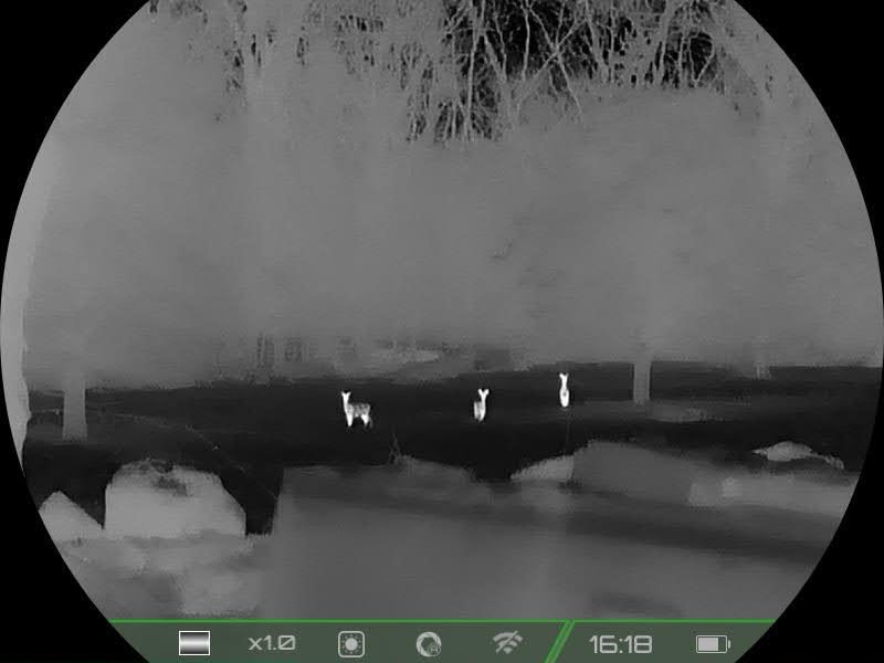 RIX Pocket K3 Portable Thermal Monocular for Hunting, 384x288 (50Hz), Wi-Fi, Handheld Night Vision Monocular customer photo 1