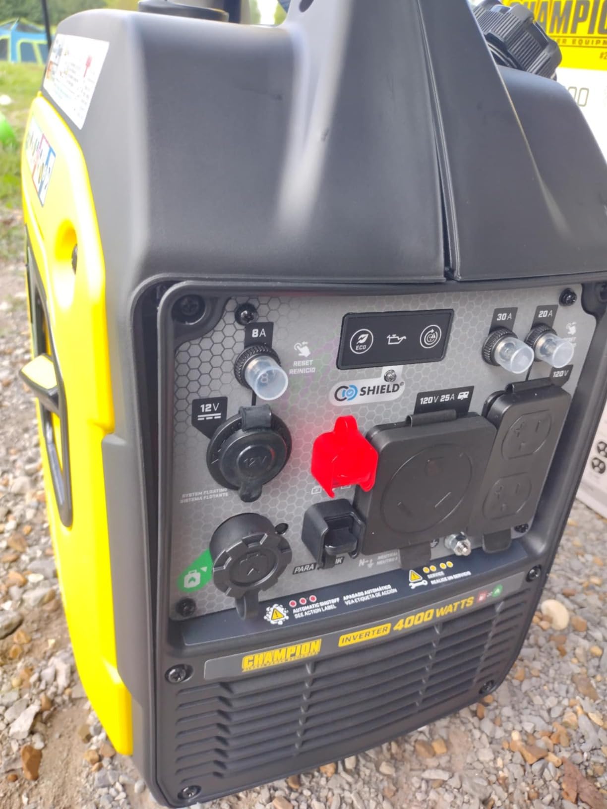 Champion Power Equipment 4000-Watt Dual Fuel RV Ready Portable Inverter Generator with Quiet Technology and Free 3-Year Warranty customer photo 1