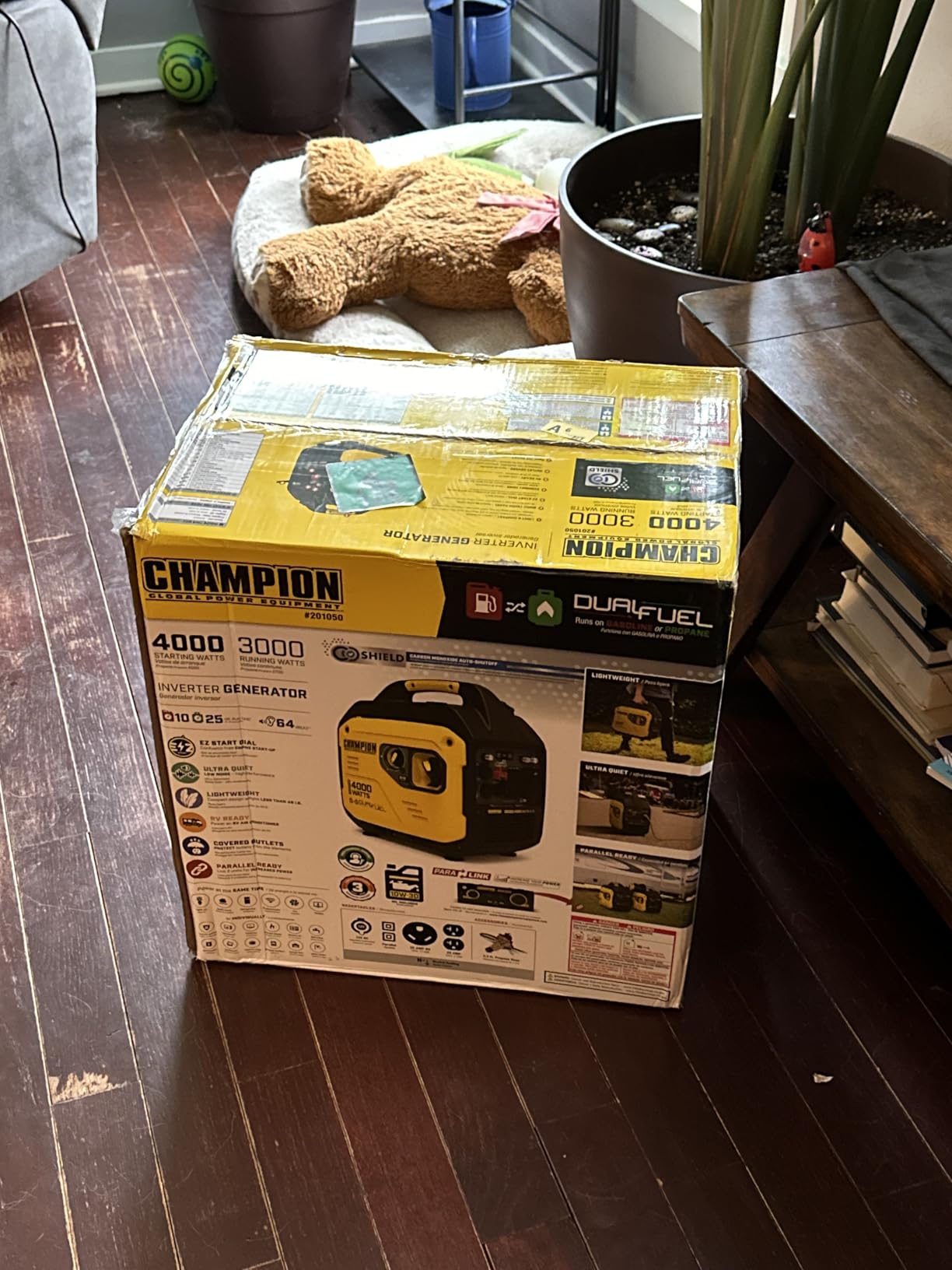 Champion Power Equipment 4000-Watt Dual Fuel RV Ready Portable Inverter Generator with Quiet Technology and Free 3-Year Warranty customer photo 2