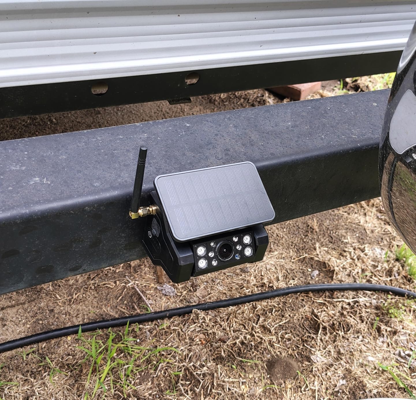 RV Backup Camera with Solar Magnetic - 50 FT Long Distance No Signal Delay | HD 1080P Wireless Backup Camera with 7.1 Inch Touch Key Recording Monitor - for Trailer, 5th Wheel, Camper customer photo 1
