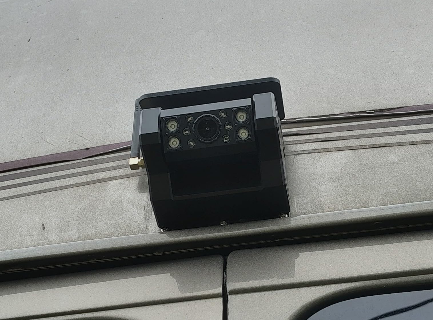 RV Backup Camera with Solar Magnetic - 50 FT Long Distance No Signal Delay | HD 1080P Wireless Backup Camera with 7.1 Inch Touch Key Recording Monitor - for Trailer, 5th Wheel, Camper customer photo 2