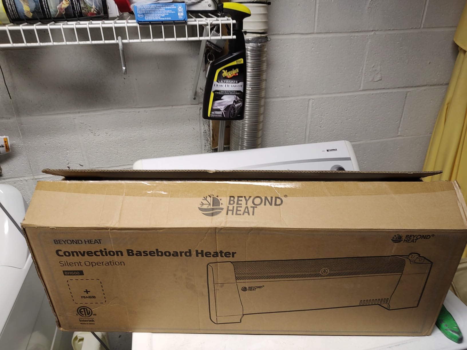 BEYOND HEAT Electric Baseboard Space Heater 1500W with Digital Thermostat customer photo 2