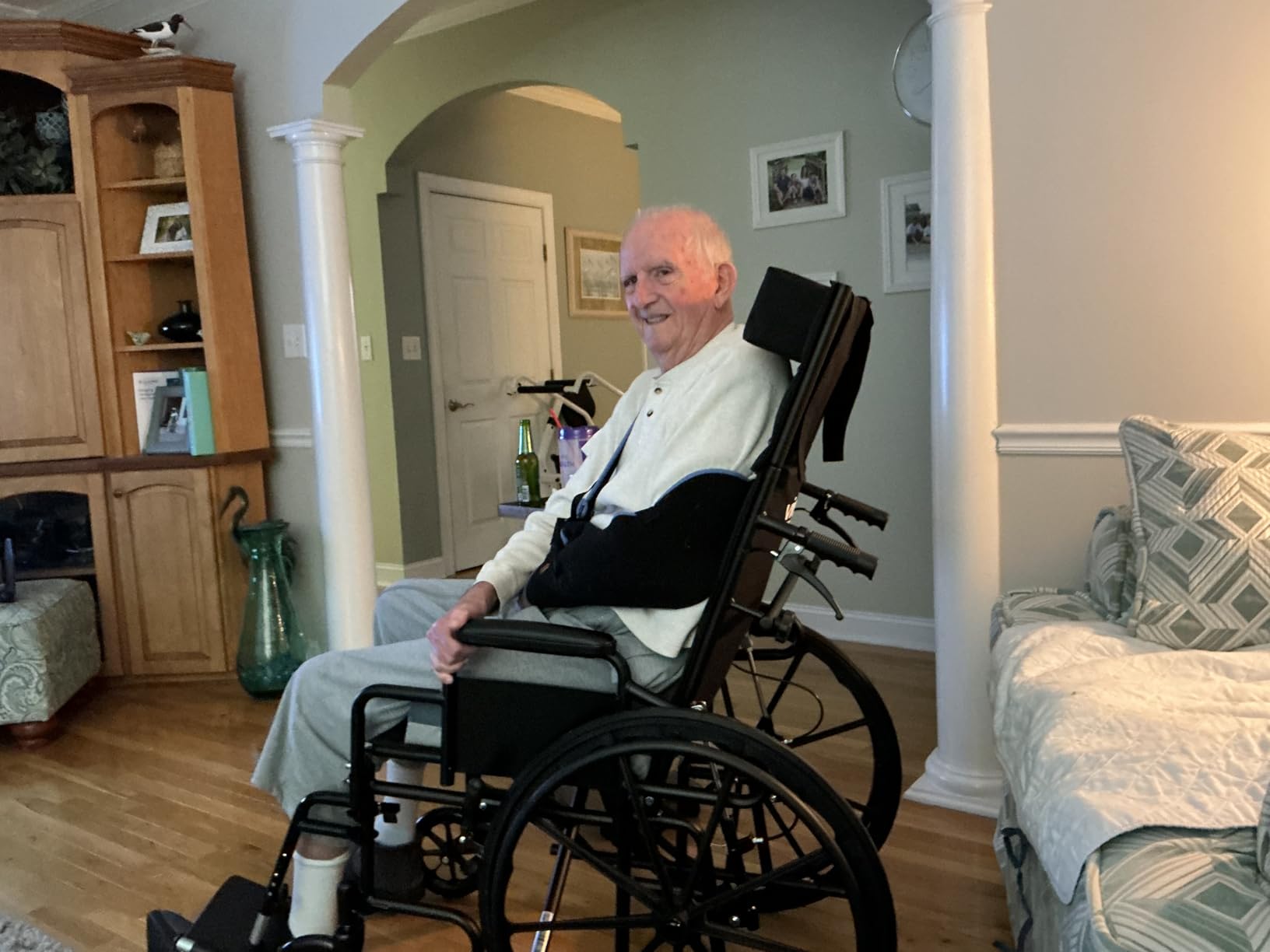 Vive Mobility Reclining Wheelchair with Elevating Leg Rests - Heavy Duty customer photo 2