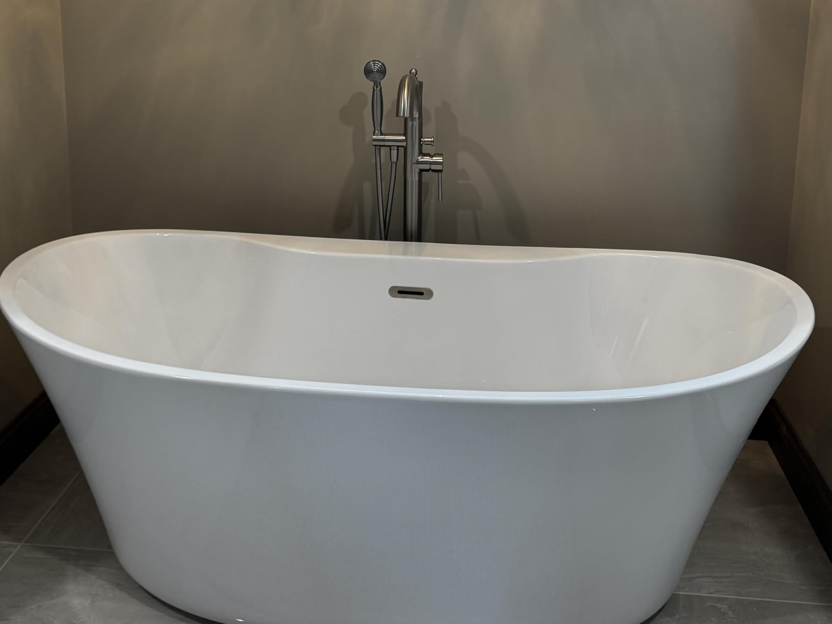 Freestanding Tub Faucets, Classic, Elegant, Brushed Nickel customer photo 1