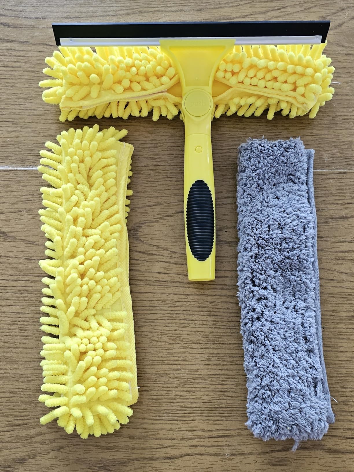 24 Feet High Reach Squeegee Window Cleaner Kit with 5-18Ft Extension Pole customer photo 2