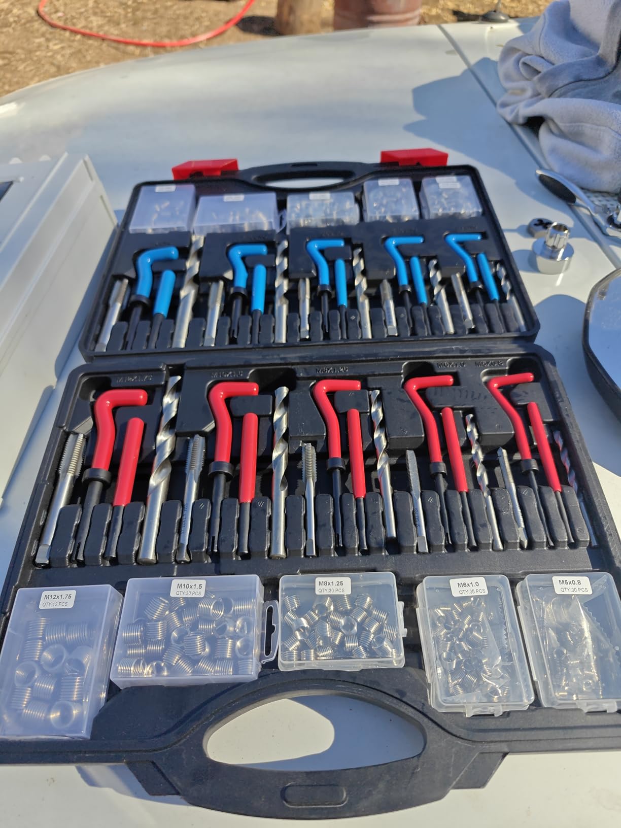 314Pcs Thread Repair Kit, Metric & SAE Helicoil Repair Kit customer photo 1