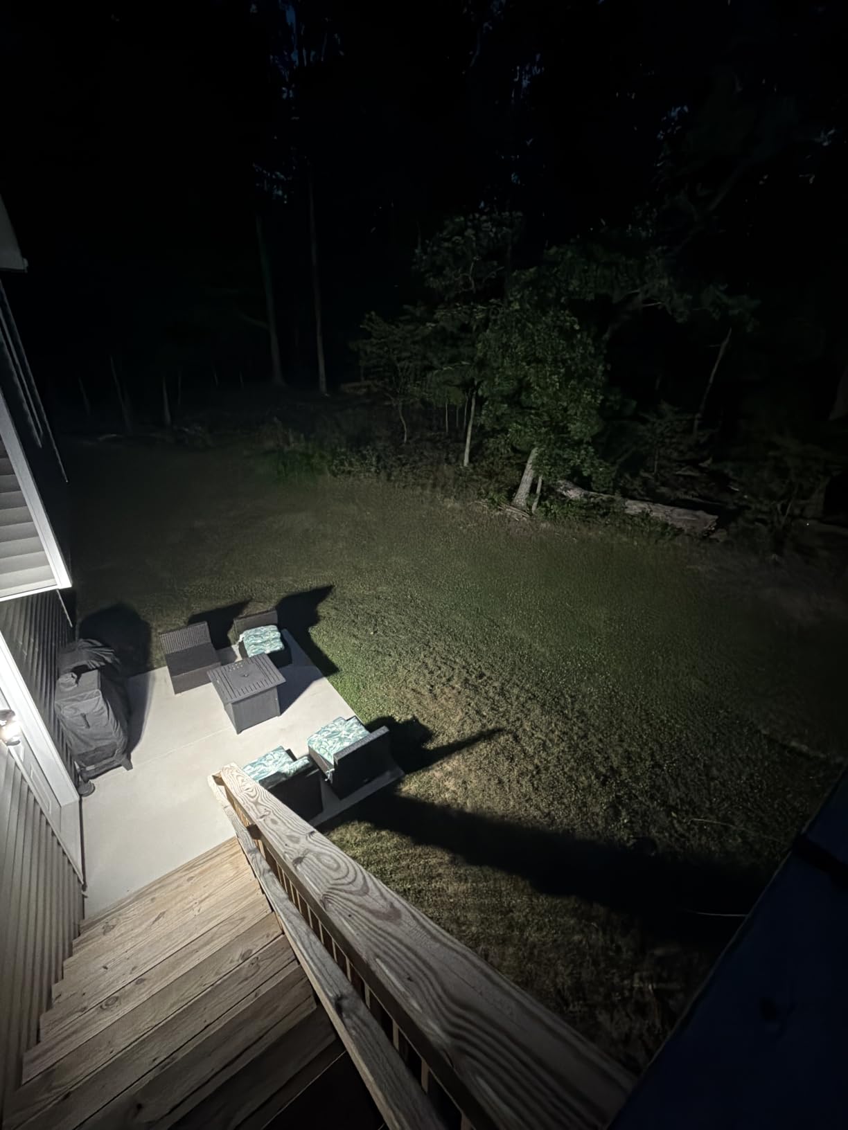 LUTEC 80W 9000LM Security Light Hardwire Motion Sensor Outdoor Lights, 4 Head, 180° Motion Sensor, 5000K Daylight, IP65 Waterproof, Motion Detected Flood Lights for Outside, Garage, Yard (Black) customer photo 2