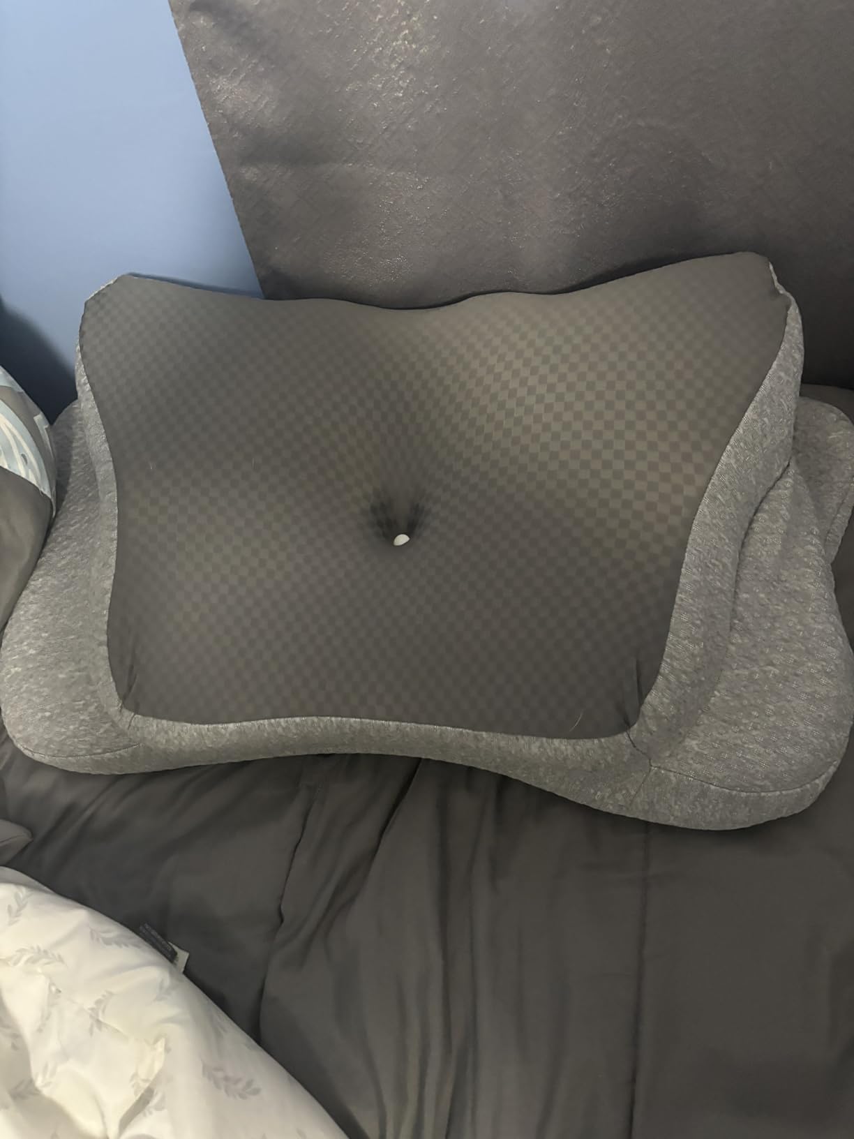 CHxxy Cervical Neck Pillow for Pain Relief Sleeping, Memory Foam Pillows customer photo 2