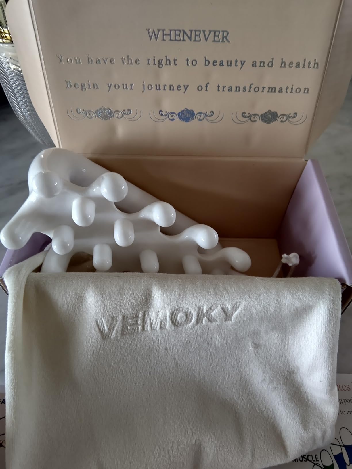 Fascia Massage Tool Trigger Point Massage Tools Anti Blaster for Cellulite Massage Tool Reaching Deep Myofascial Tissue Throughout The Body Release Muscle Knot Reduction Cellulite customer photo 1
