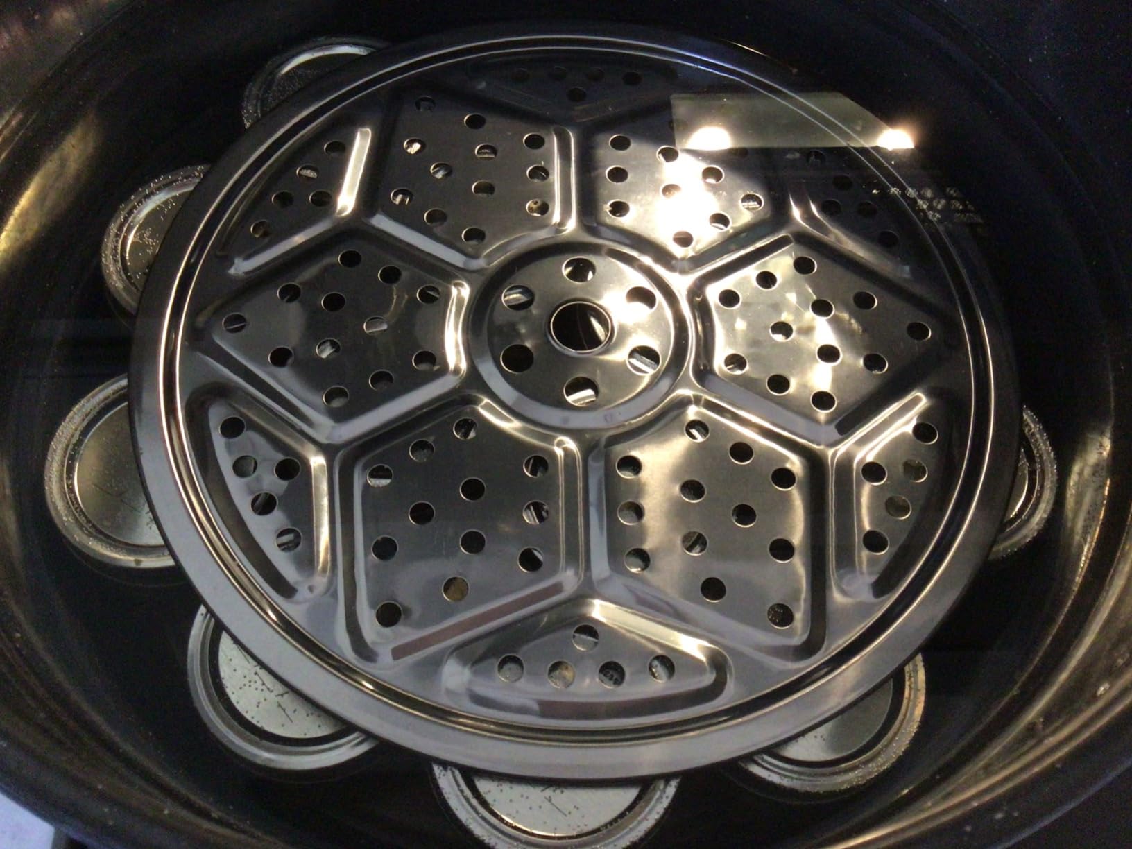 2 Pcs Pressure Canner Rack, 11-inch Pressure Cooker Rack customer photo 2