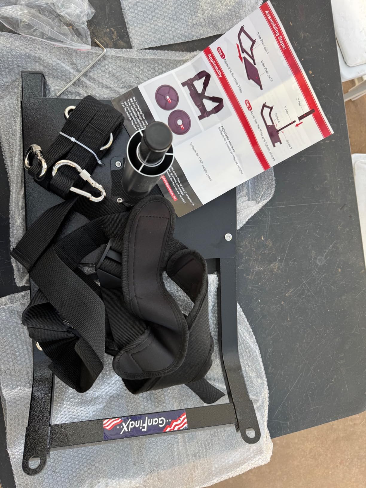 GanFindX Workout Weight Sled for Speed & Athletic Strength Training customer photo 2