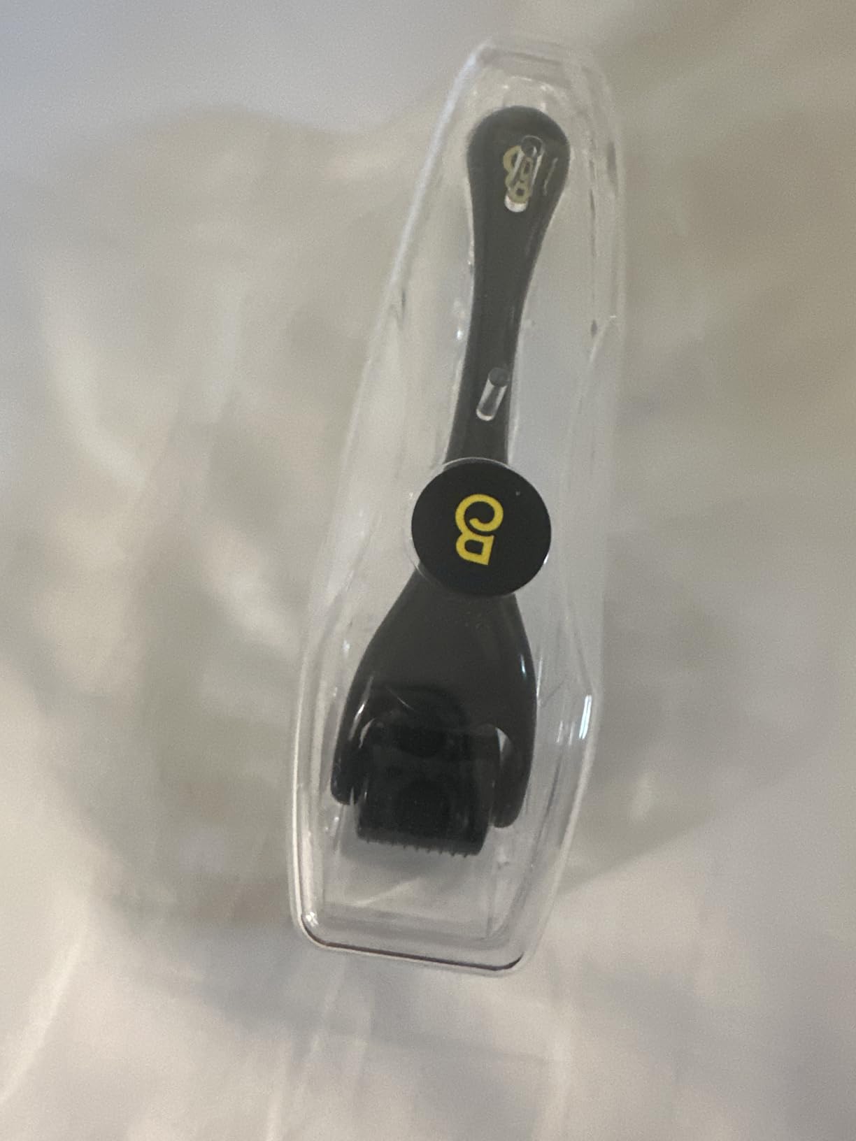 The Beard Club Derma Roller for Face, Body and Scalp - Microneedling for Men and Women with 540 Titanium Microneedles - Beard Roller & Micro Needling Scalp Hair - Black customer photo 1