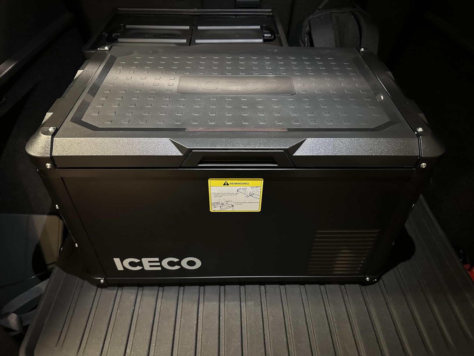 ICECO VL35 ProS 12V Refrigerator, 35L Portable Fridge Freezer, 0℉-50℉ | Metal Exterior, Multi-direction Lid, Electric Cooler Powered by SECOP, AC/DC, No Ice Needed, for Travel, Camping, RV customer photo 1