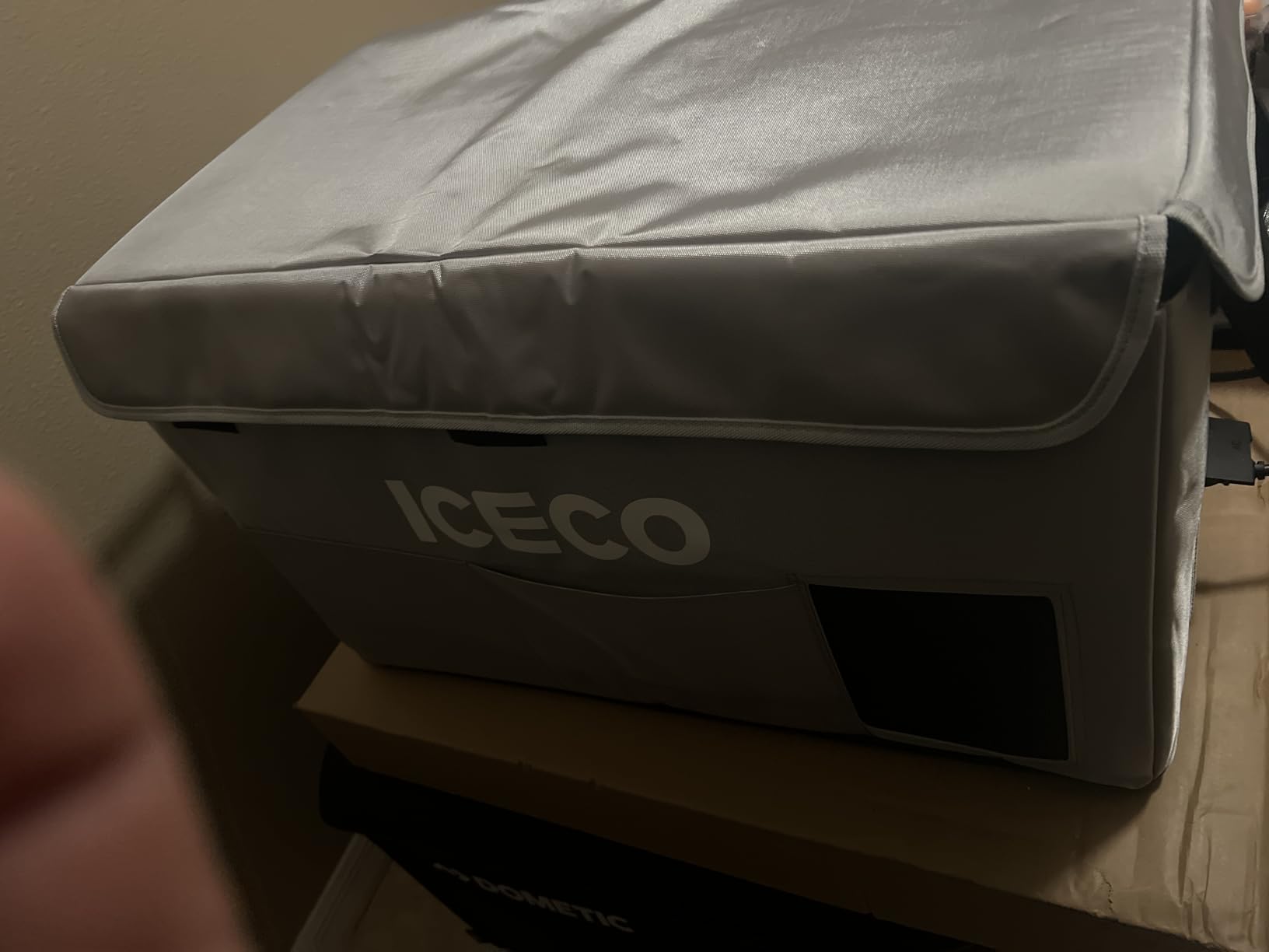 ICECO VL35 ProS 12V Refrigerator, 35L Portable Fridge Freezer, 0℉-50℉ | Metal Exterior, Multi-direction Lid, Electric Cooler Powered by SECOP, AC/DC, No Ice Needed, for Travel, Camping, RV customer photo 2