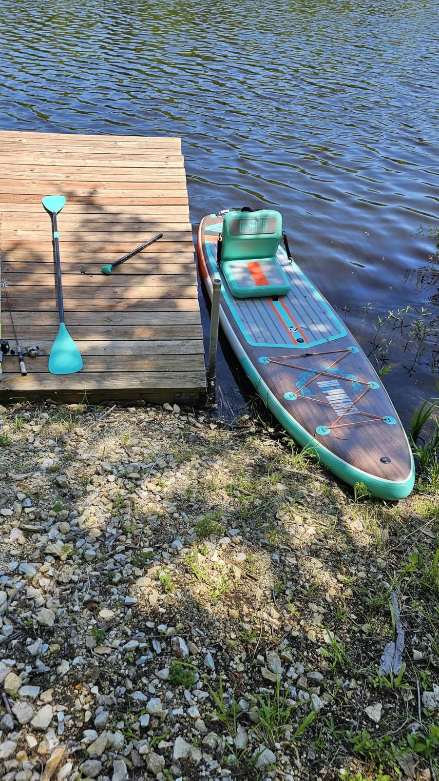 Niphean (Extra Large) Inflatable Paddle Board, SUP for 2+1 People/Family | 500lbs Capacity Paddle Boards for Adults with Complete SUP Accessories, StabilTrac Fin Non-Slip Paddleboard, Gift Ideas customer photo 2