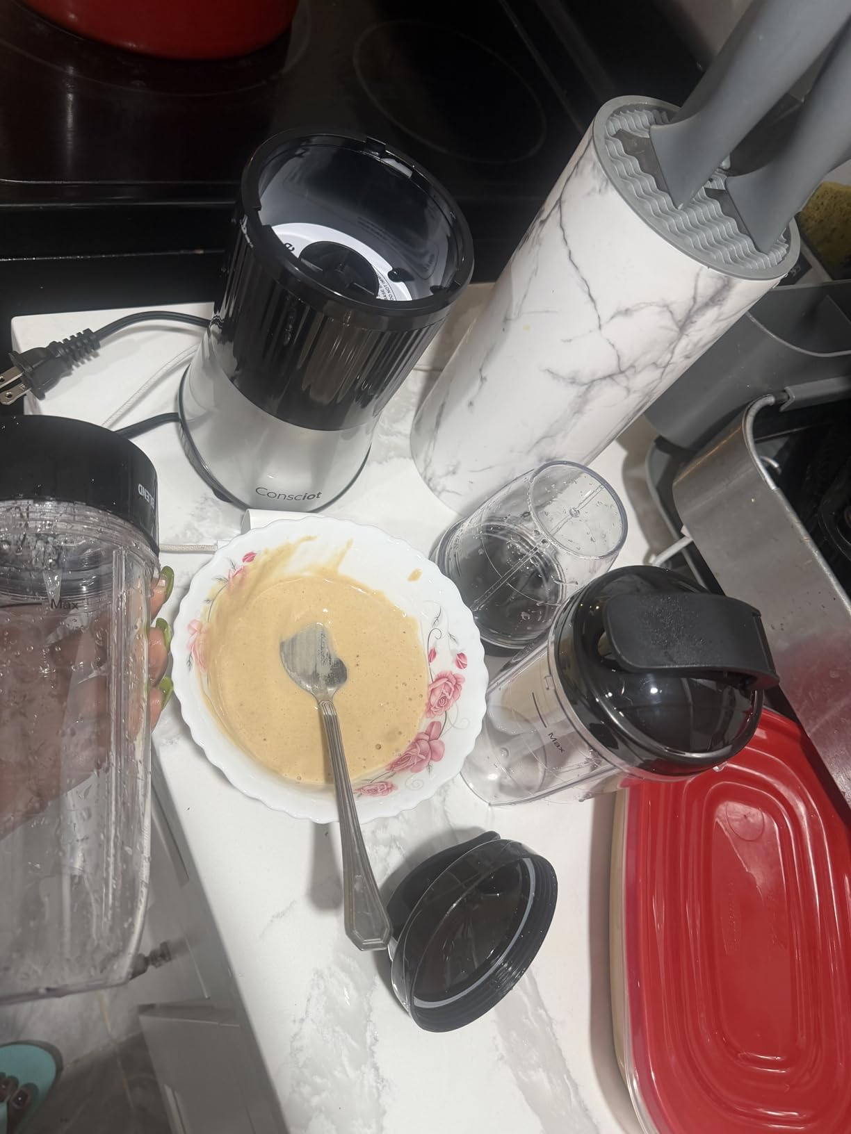 Consciot 11-Piece Blender for Kitchen and Personal Size, 900 Peak Watts customer photo 2