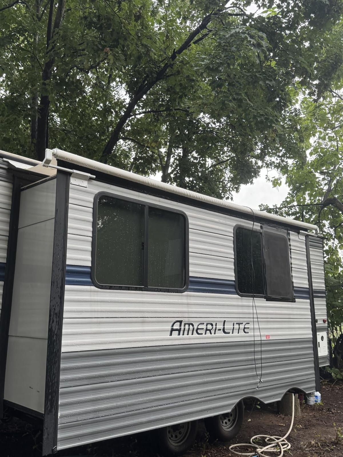 Dulepax RV Slide Out Awning Kit - Modular Camper Awning for RVs, 5th Wheels, Travel Trailers and Motorhomes, Black, 13'3'' (12'7'' Fabric) customer photo 2