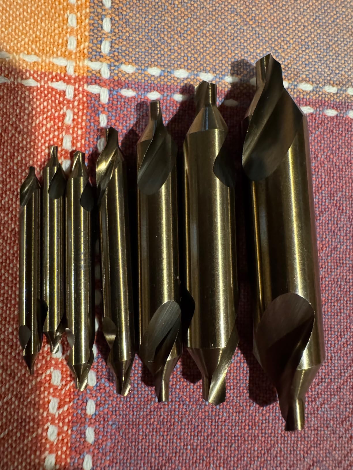 7PCS Cobalt Center Drill Bits Set, M35 High Speed Steel 60-Degree Angle Center Drill Bits Kit Countersink Tools for Lathe Metalworking Size 1.0 1.5 2.0 2.5 3.0 4.0 5.0 customer photo 1