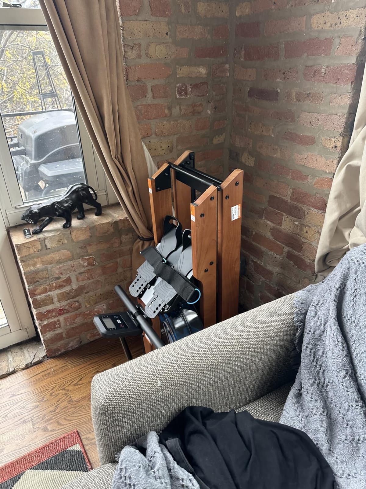 Merach R280 Water Rowing Machine, Foldable & Space-Saving, 400lbs Capacity customer photo 2