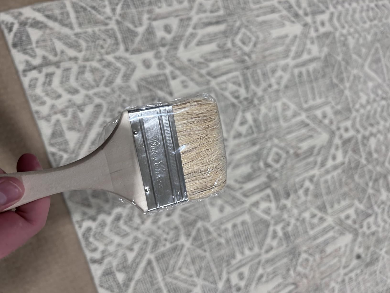 Bates- Chip Brushes, 4 Inch, 24 Pack, 4 Inch Paint Brushes with Ergonomic Wooden Handle, Natural Bristle customer photo 2