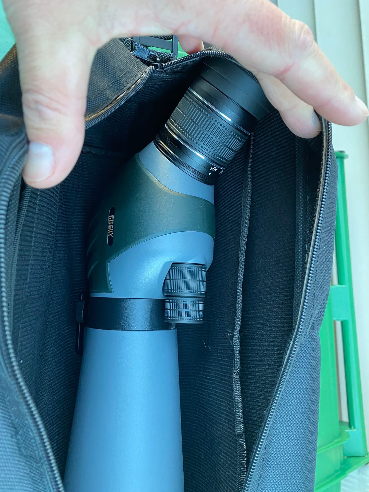 Gosky Falcon 20-60x85 Spotting Scope with Full Size Tripod for Birding customer photo 1