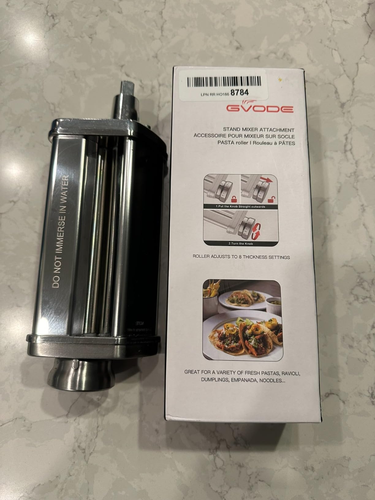 GVODE 3-in-1 Pasta Maker Attachment for KitchenAid Stand Mixers customer photo 1