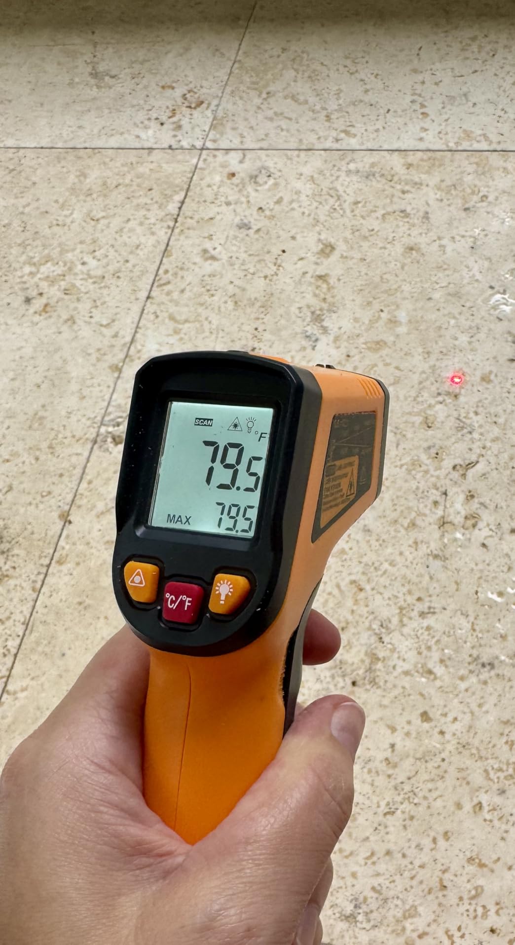 KNINE OUTDOORS Infrared Thermometer Gun, -58℉ to 1112℉ customer photo 2