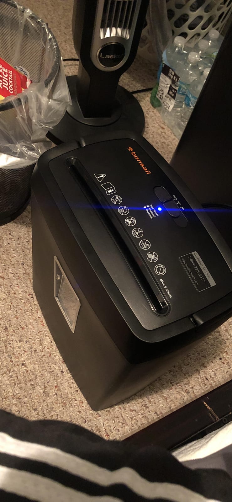 Bonsaii 9-Sheet Crosscut Paper Shredder for Home, P-4 Security Level customer photo 2