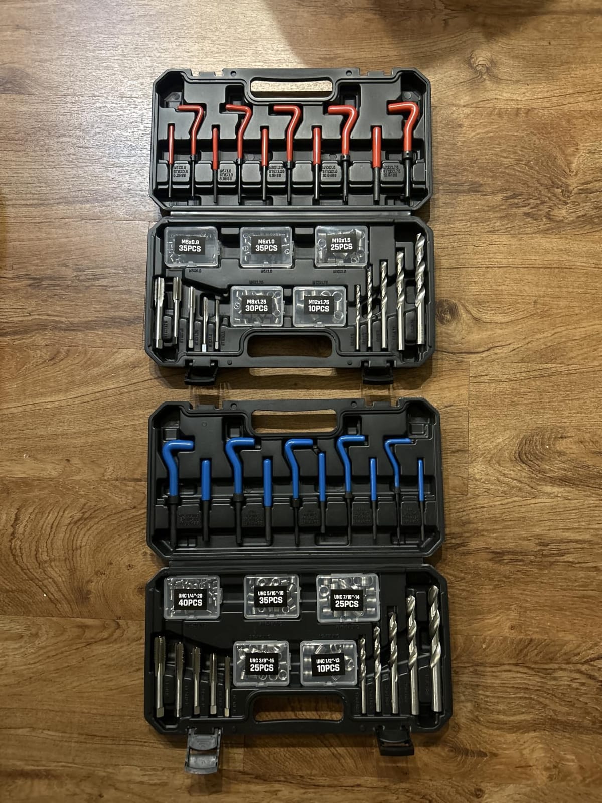 Kolvoii 156-Piece Helicoil Thread Repair Kit, Metric, M5-M12 Helicoil Kit customer photo 2